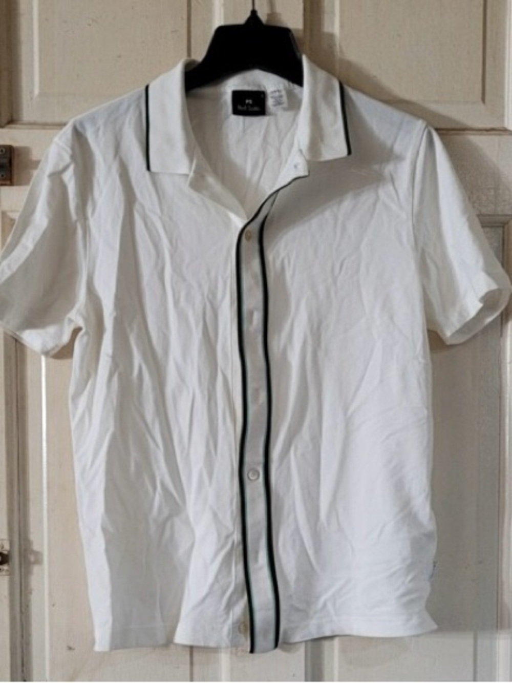 Paul Smith White Short Sleeve Crewneck Tee